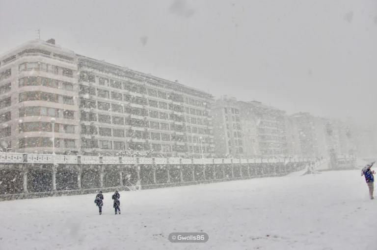 🇪🇸 Playa de la Concha en Invierno, Donostia